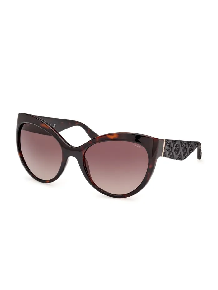 GUESS Sunglasses Juliette Butterfly Plastic Sunglasses Brown 8211 Women