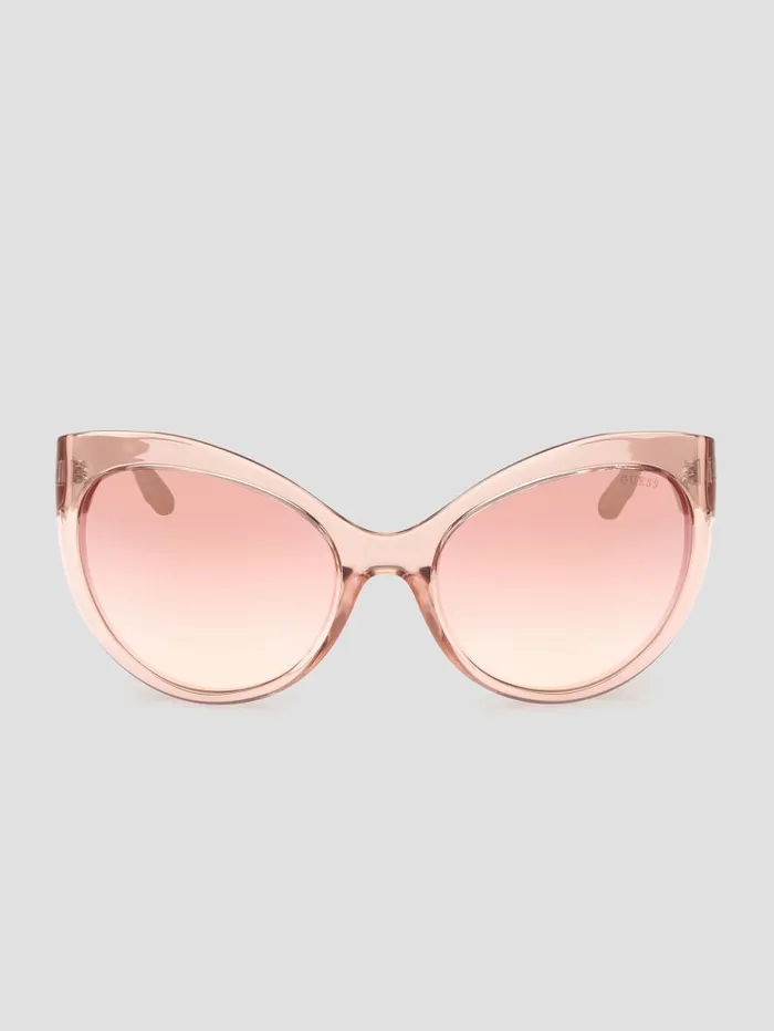 GUESS Sunglasses Juliette Butterfly Plastic Sunglasses Brown 8211 Women