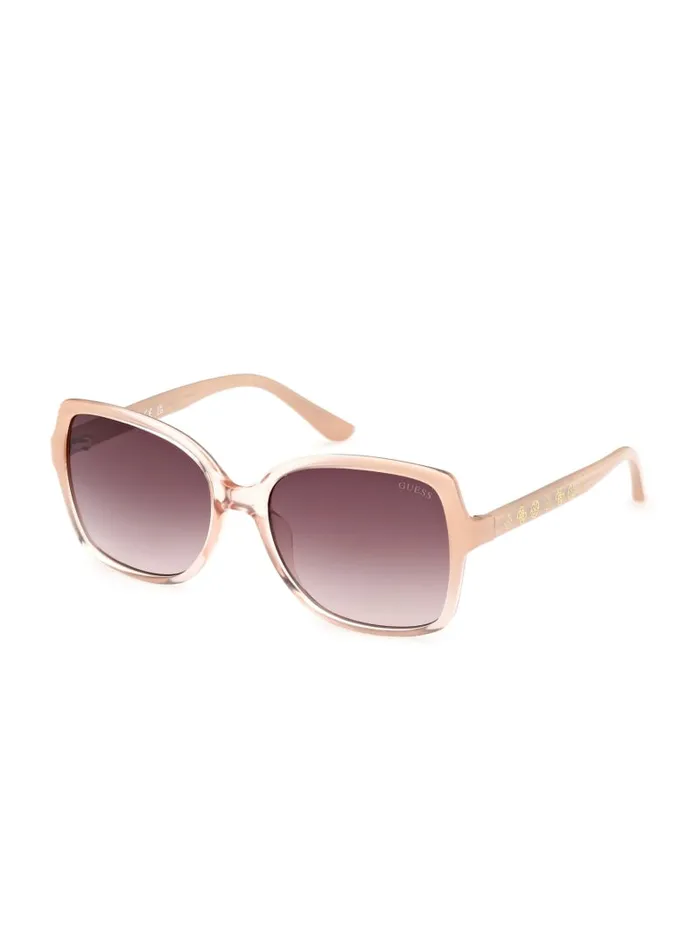 GUESS Sunglasses Square Sunglasses Pink 8211 Women