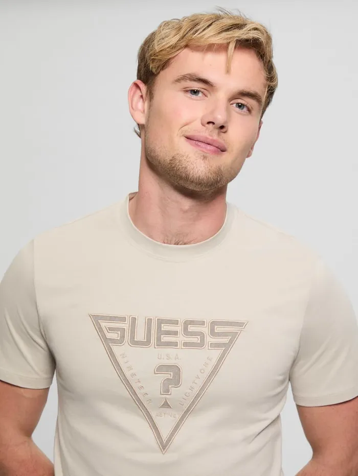 GUESS T Shirts and Tanks Midway Tee Beige 8211 Men