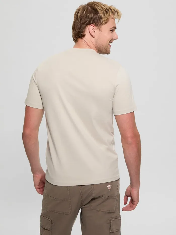 GUESS T Shirts and Tanks Midway Tee Beige 8211 Men