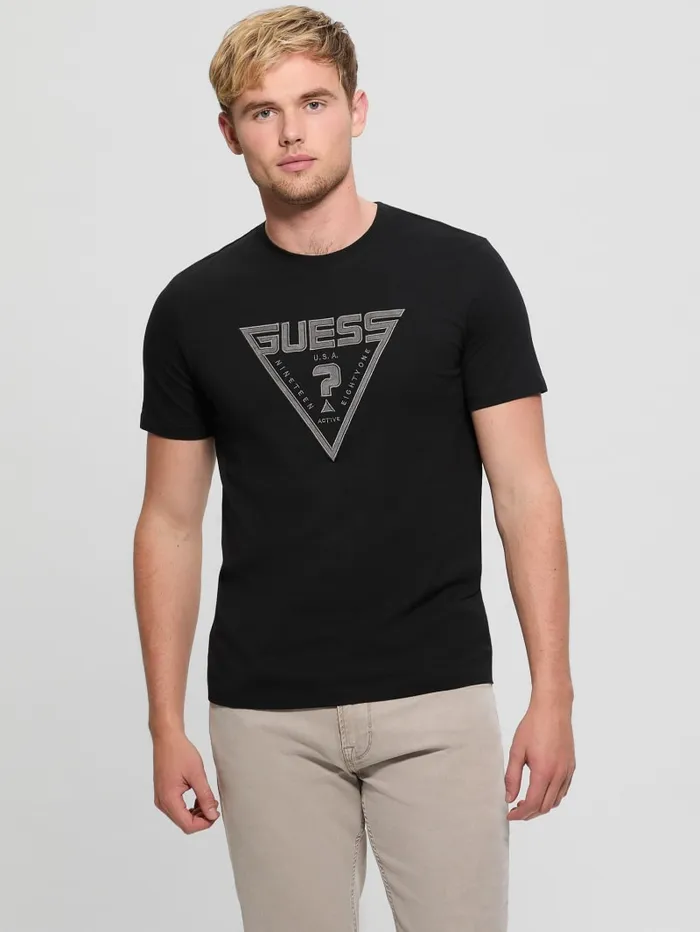 GUESS T Shirts and Tanks Midway Tee Beige 8211 Men