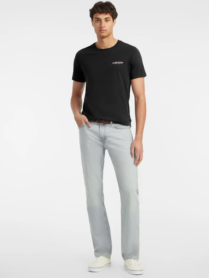 GUESS T Shirts and Tanks Slim American Tradition Tee White 8211 Men