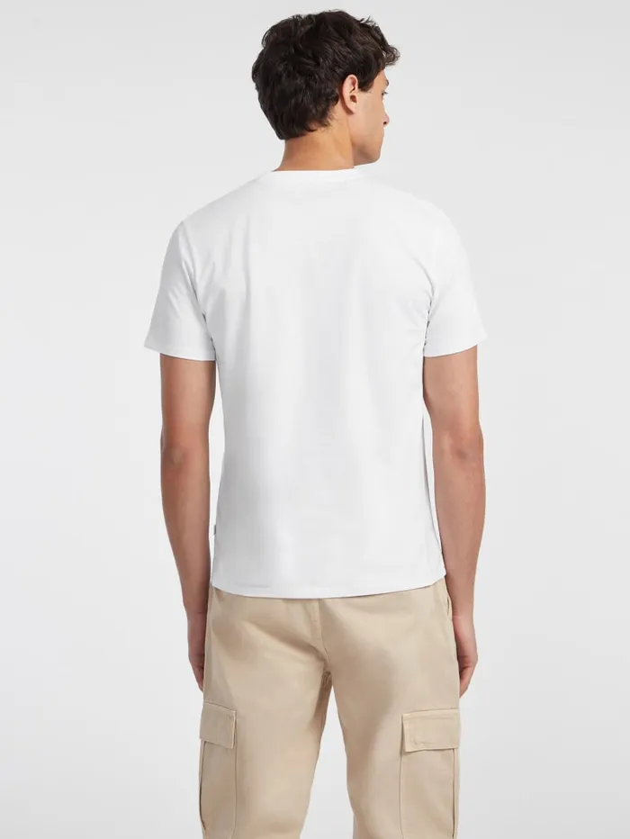 GUESS T Shirts and Tanks Slim American Tradition Tee White 8211 Men