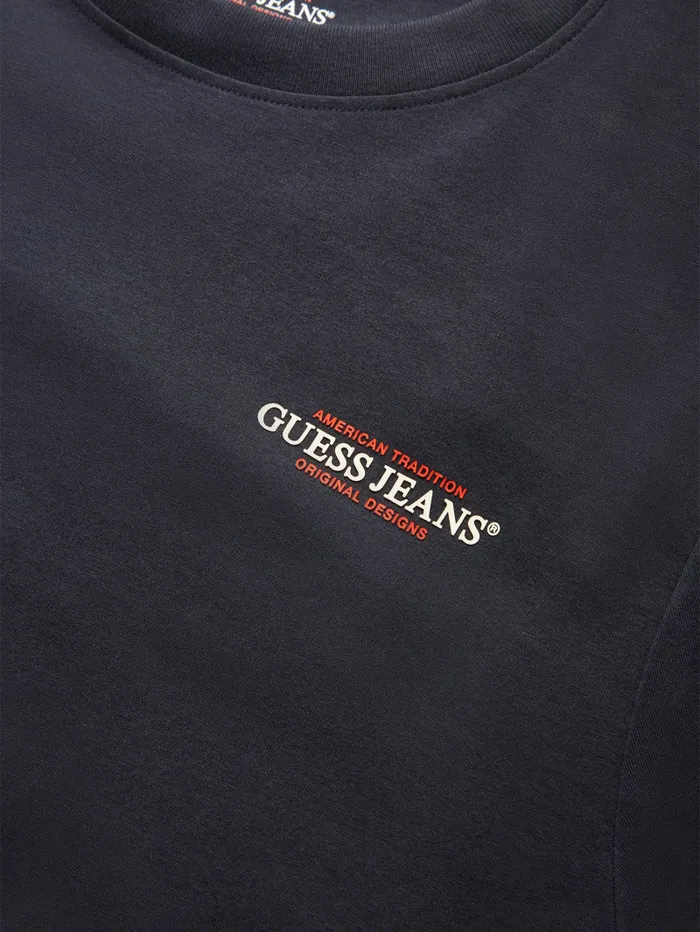 GUESS T Shirts and Tanks Slim American Tradition Tee White 8211 Men