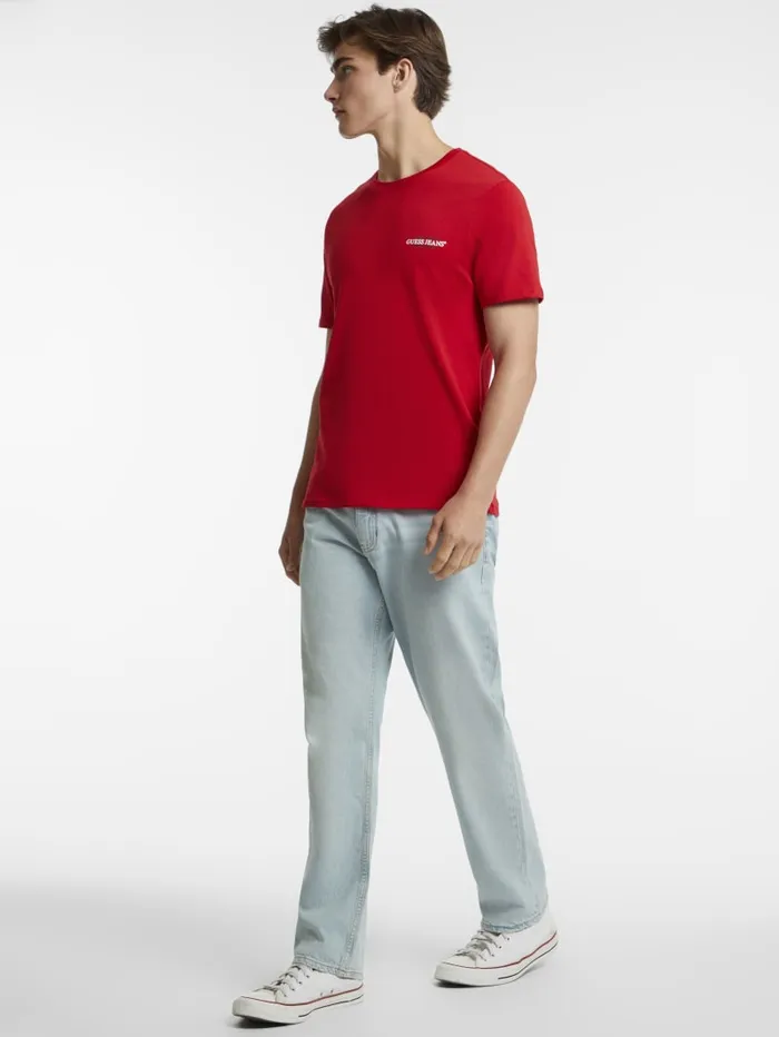 GUESS T Shirts and Tanks Slim American Tradition Tee White 8211 Men