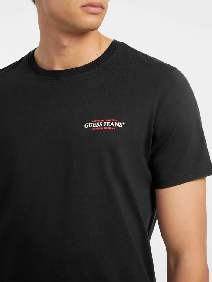 GUESS T Shirts and Tanks Slim American Tradition Tee White 8211 Men