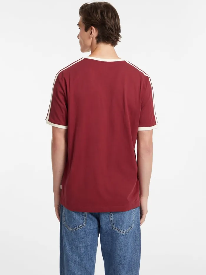 GUESS T Shirts and Tanks Striped ShortSleeve Tee White 8211 Men