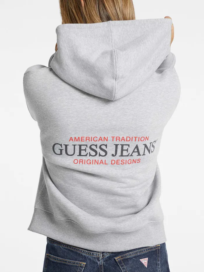 GUESS Tops Eco Hooded American Sweater White 8211 Women