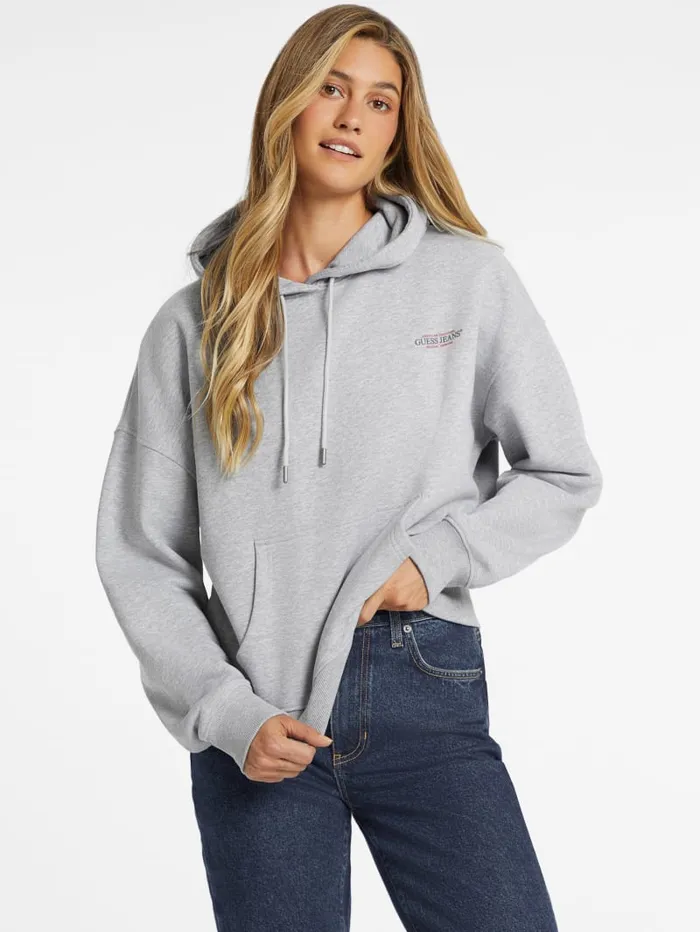 GUESS Tops Eco Hooded American Sweater White 8211 Women
