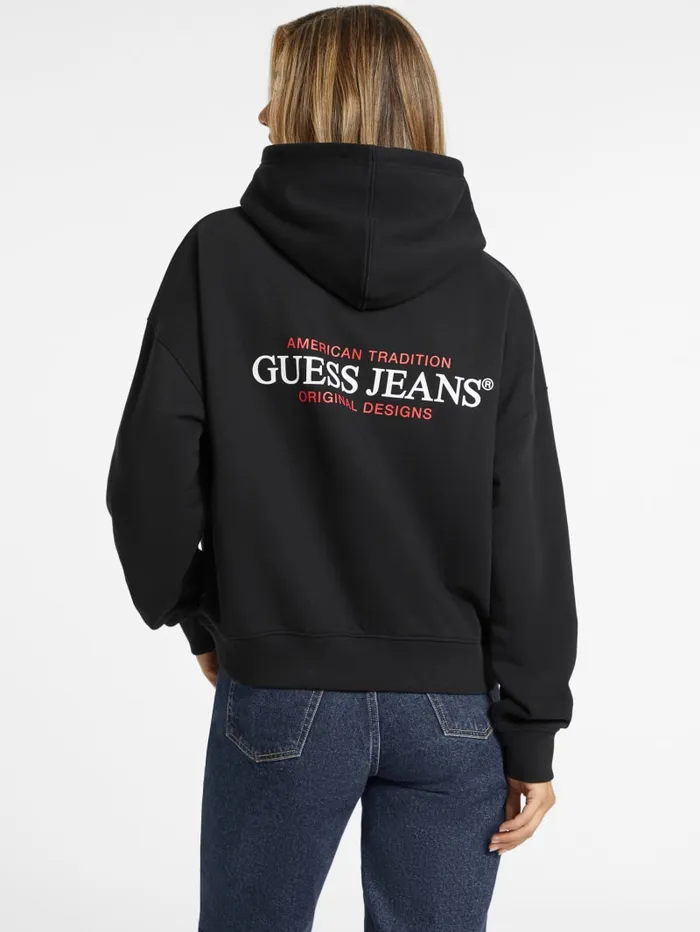GUESS Tops Eco Hooded American Sweater White 8211 Women
