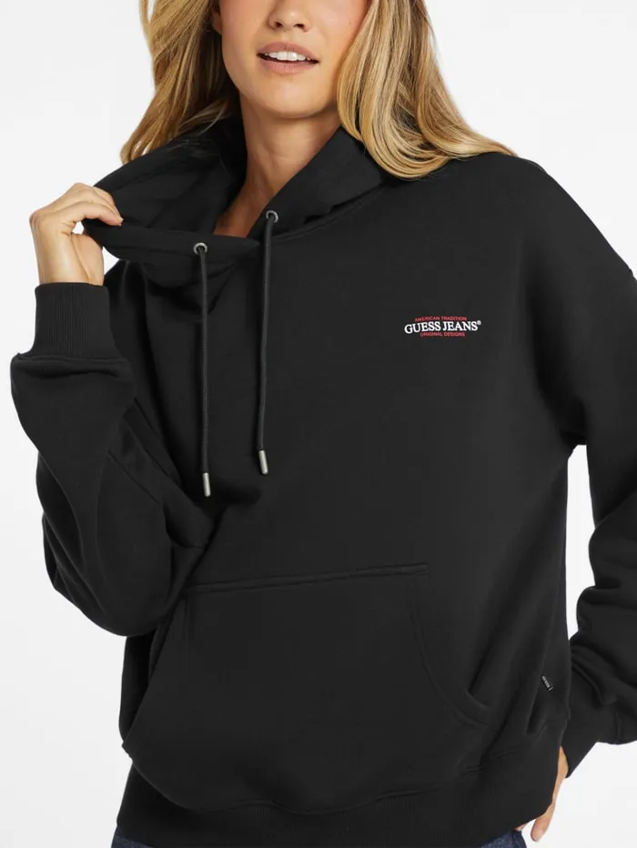 GUESS Tops Eco Hooded American Sweater White 8211 Women