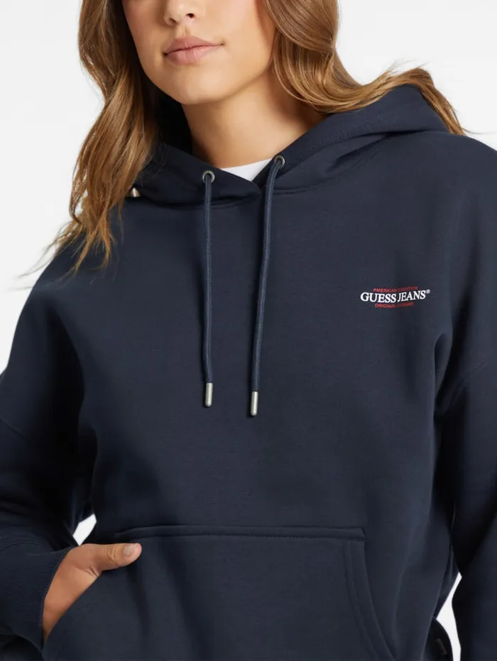 GUESS Tops Eco Hooded American Sweater White 8211 Women