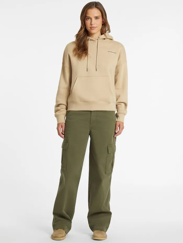 GUESS Tops Eco Hooded American Sweater White 8211 Women