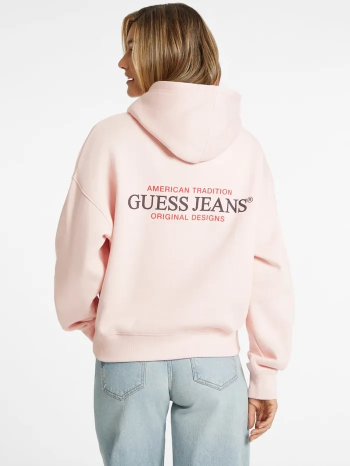 GUESS Tops Eco Hooded American Sweater White 8211 Women