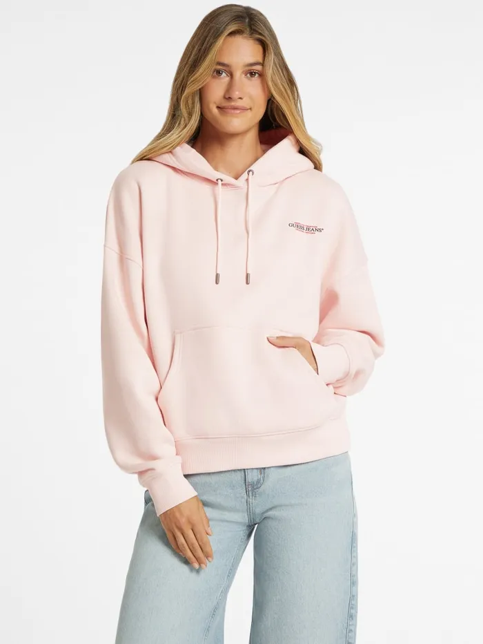 GUESS Tops Eco Hooded American Sweater White 8211 Women