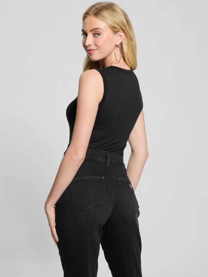 GUESS Tops Eco Michela Embellished Top Black 8211 Women