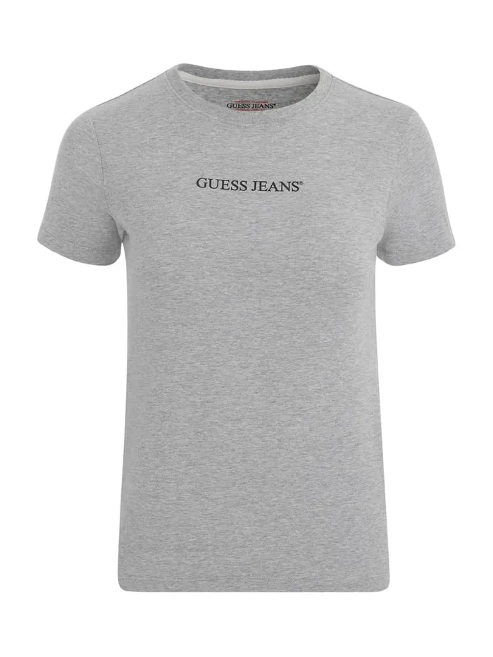 GUESS Tops Slim Logo Tee Pink 8211 Women