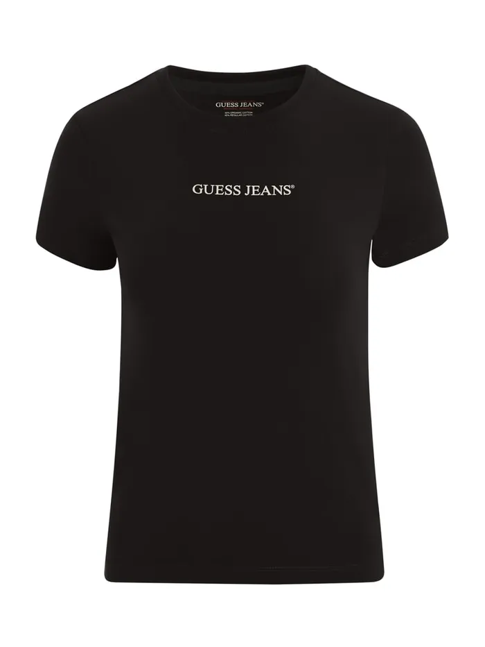 GUESS Tops Slim Logo Tee Pink 8211 Women