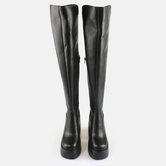 Heart Stretch Boot Black Buffalo Boots and AnkleBoots Heart Stretch Boot Black Buffalo Boots and AnkleBoots