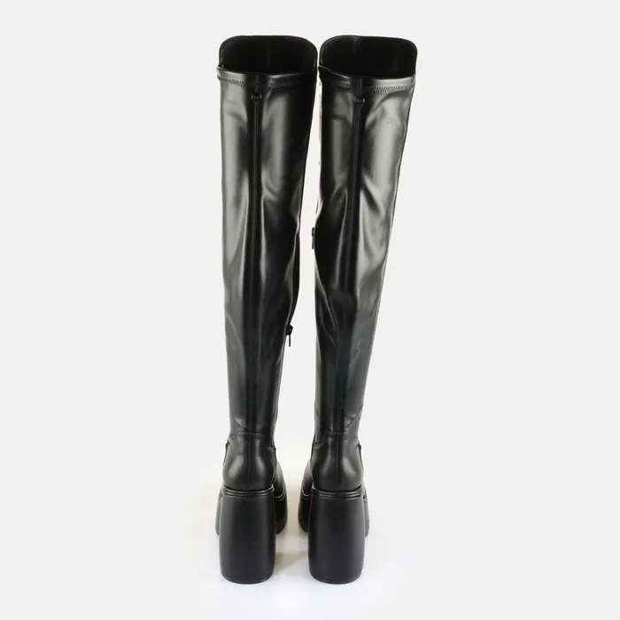 Heart Stretch Boot Black Buffalo Boots and AnkleBoots Heart Stretch Boot Black Buffalo Boots and AnkleBoots