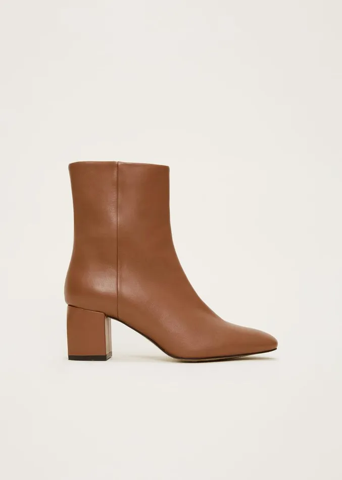 Heeled Ankle Boots Tan Women Phase Eight Heels