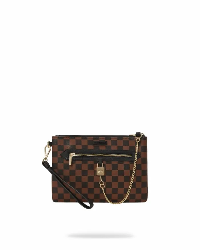 HENNY LOCK SHARKS IN PARIS CROSSOVER CLUTCH Bags SPRAYGROUND