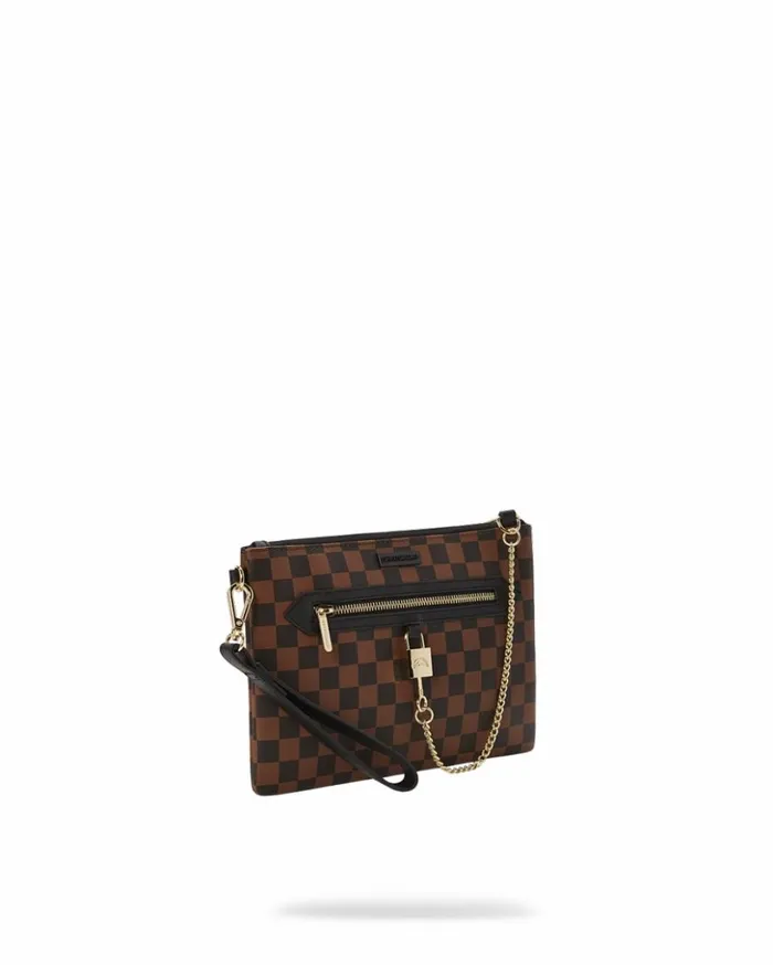 HENNY LOCK SHARKS IN PARIS CROSSOVER CLUTCH Bags SPRAYGROUND