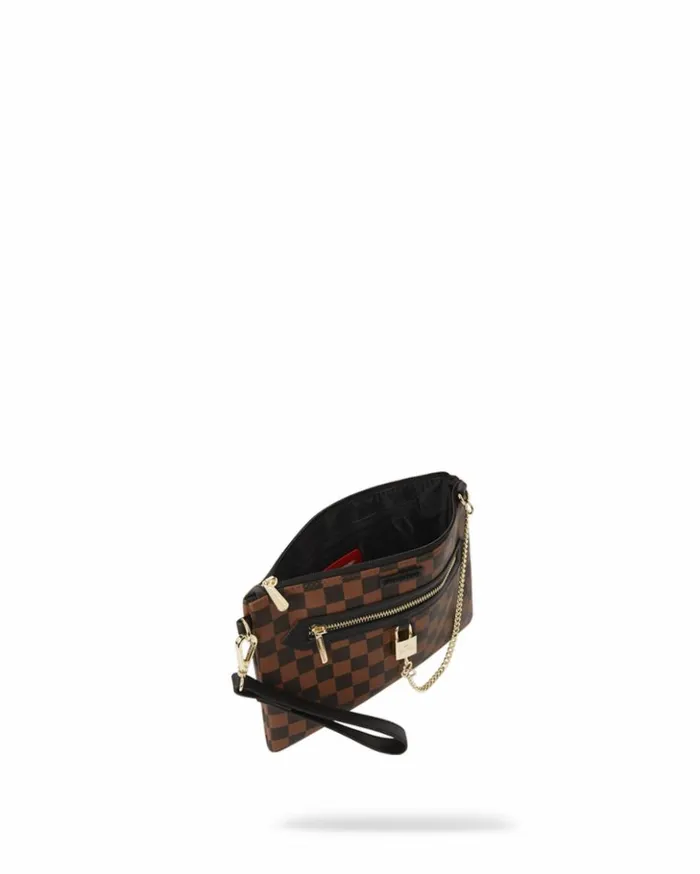HENNY LOCK SHARKS IN PARIS CROSSOVER CLUTCH Bags SPRAYGROUND