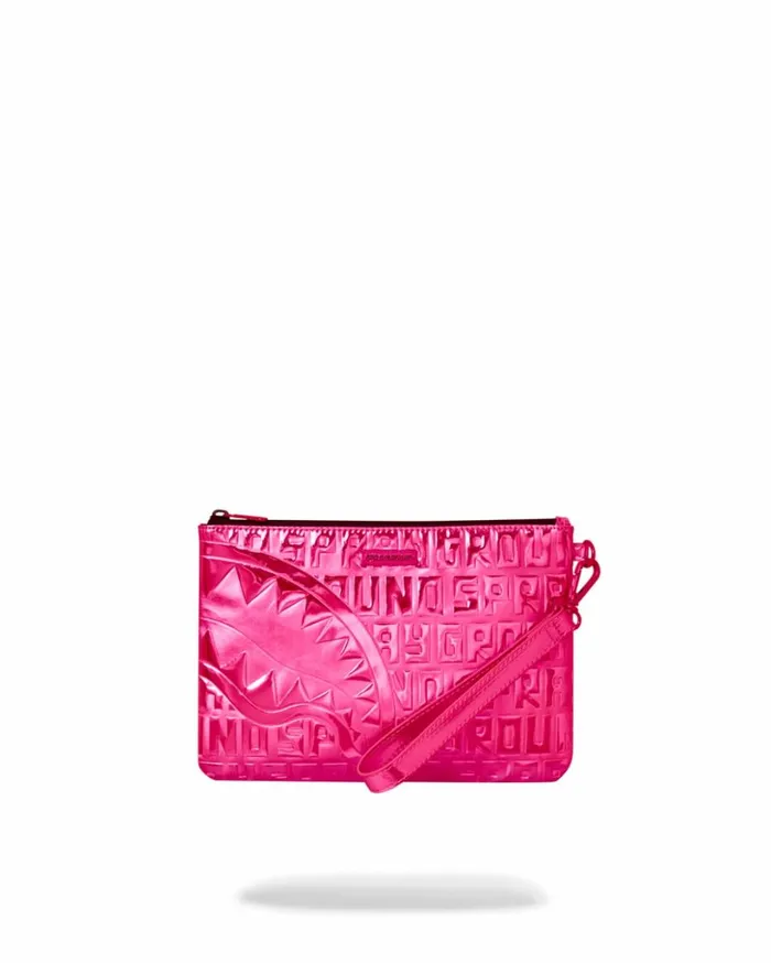 INFINITI PINK DIAMOND CROSSOVER CLUTCH Bags SPRAYGROUND