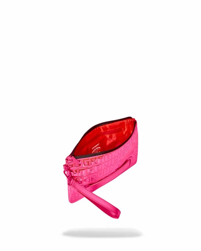 INFINITI PINK DIAMOND CROSSOVER CLUTCH Bags SPRAYGROUND