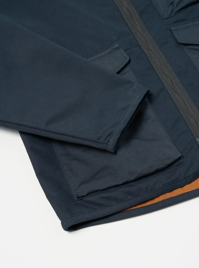 Jackets Men Universal Works MasterPiece X Universal Works Parachute Liner Jacket In Navy Brushed Polytech