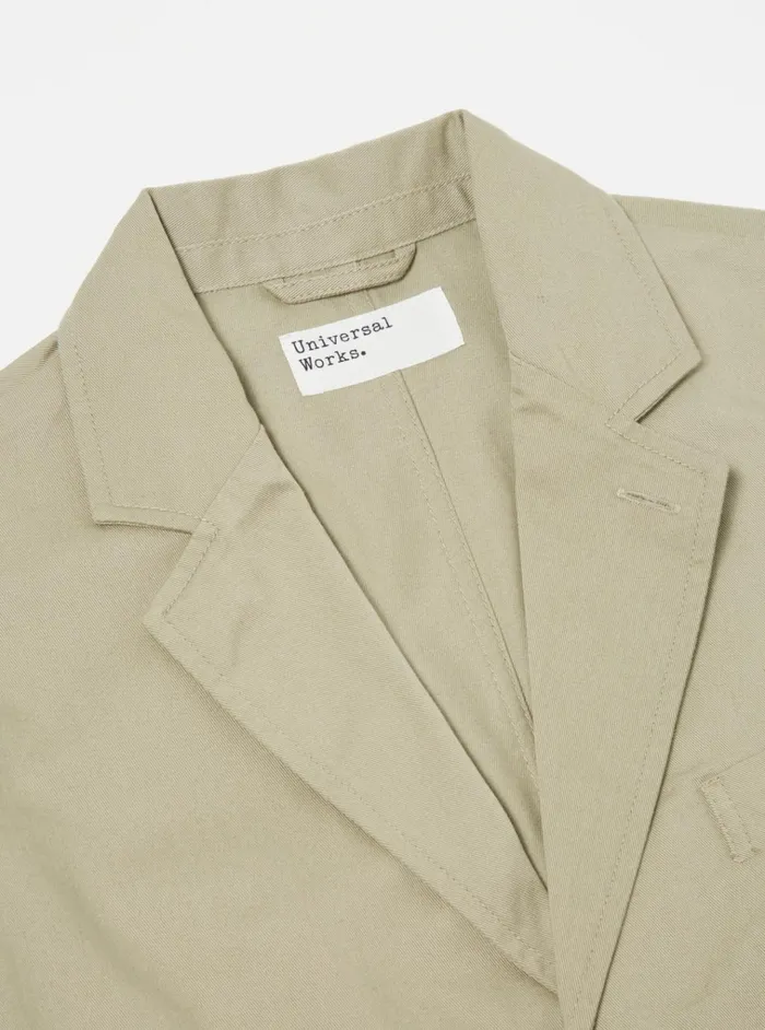 Jackets Men Universal Works Universal Works London Jacket In Stone Twill