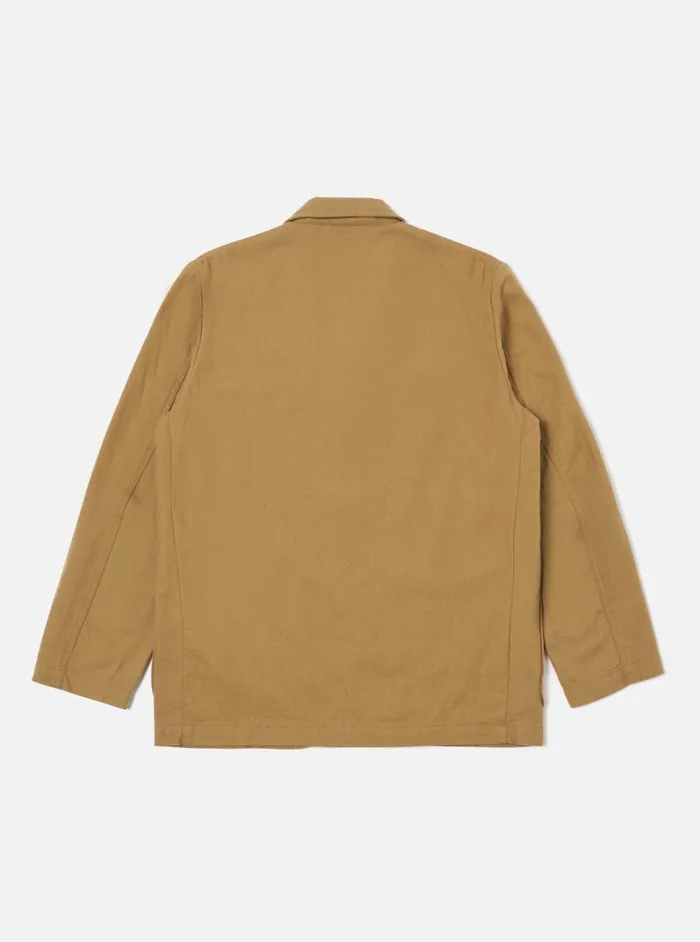 Jackets Men Universal Works Universal Works Three Button Jacket In Sand Brushed Moleskin