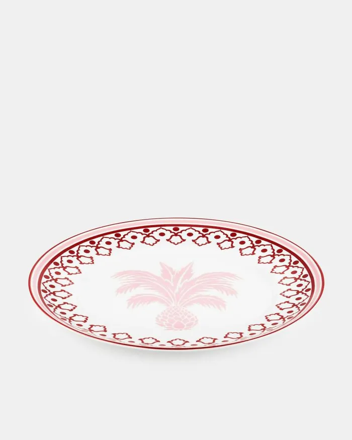 Jaipur Charger Plate Bordeaux Women Aquazzura Dinnerware