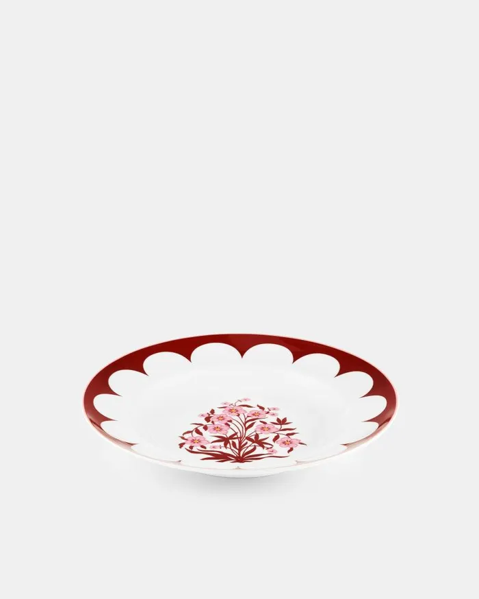 Jaipur Soup Plate Bordeaux Women Aquazzura Dinnerware