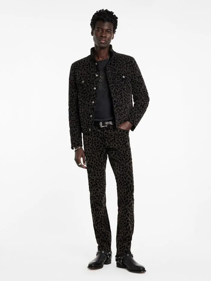 Jeans Men John Varvatos J702 8211 JACK WASH Black