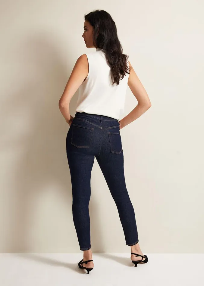 Jelena Super Comfort Skinny Jeans Indigo Women Phase Eight Trousers