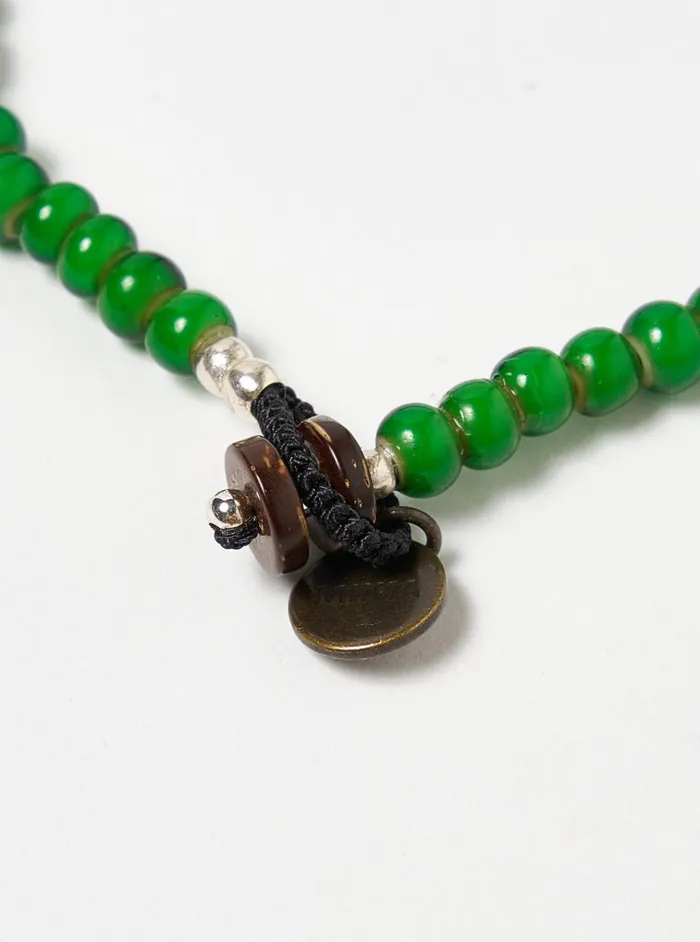 Jewellery Men Universal Works Mikia Bracelet In Green White Hearts