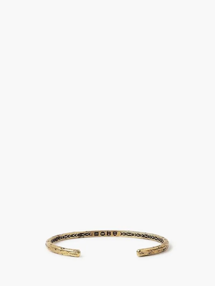 Jewelry Men John Varvatos BRASS DISTRESSED CUFF Brass Jewelry Men John Varvatos BRASS DISTRESSED CUFF Brass