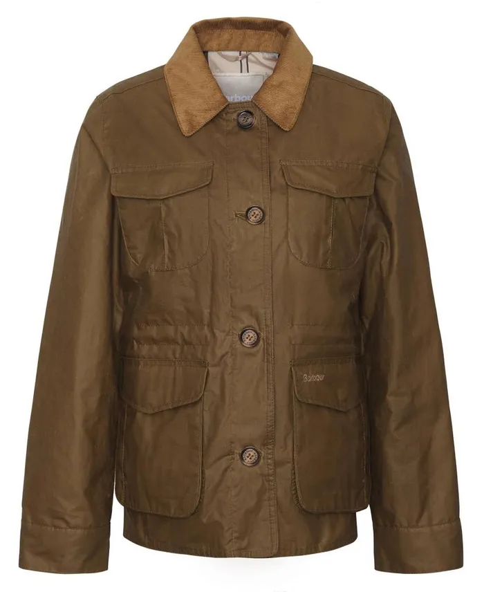 Julia Waxed Jacket Sand Women Barbour Waxed Jackets