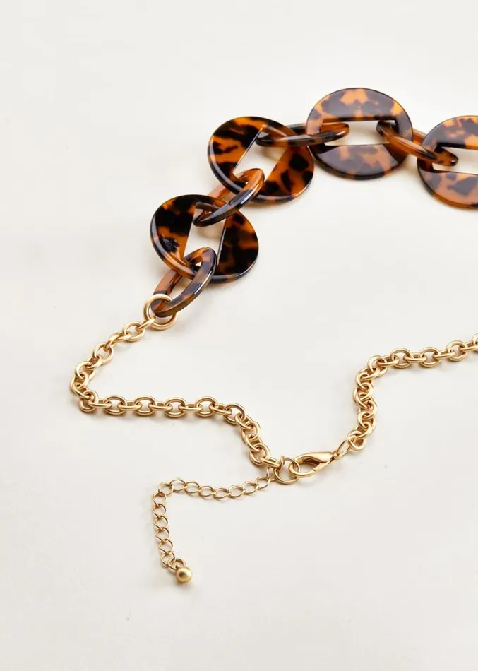 Julianne Tortoiseshell Resin Necklace Multicoloured Women Phase Eight Jewellery Julianne Tortoiseshell Resin Necklace Multicoloured Women Phase Eight Jewellery