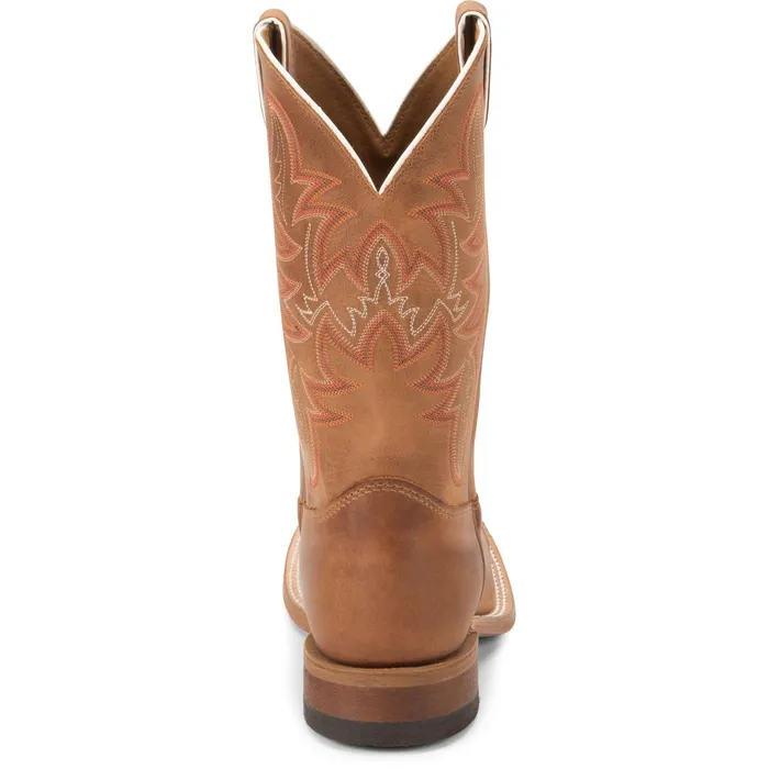 Justin Boots Austin 11034 Western Boot Distressed Cognac brown Men Western