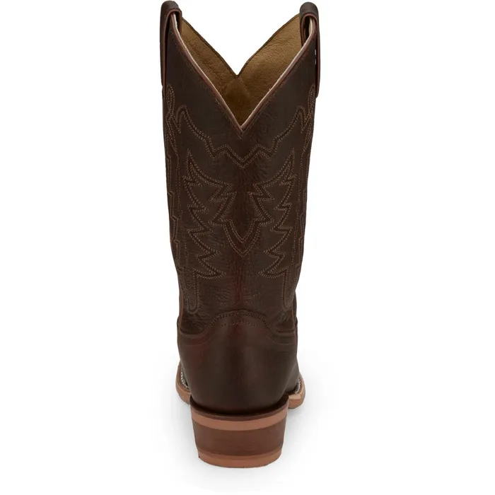 Justin Boots Hayne 12034 Western Boot Brown Men Western