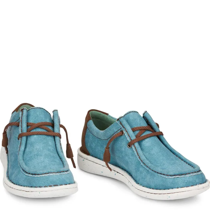 Justin Boots Hazer Turquoise Women Casuals