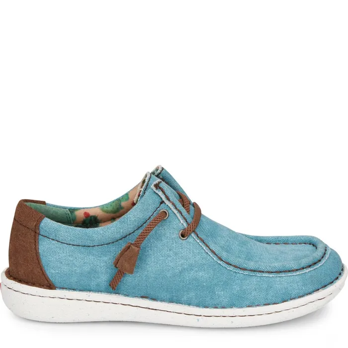 Justin Boots Hazer Turquoise Women Casuals