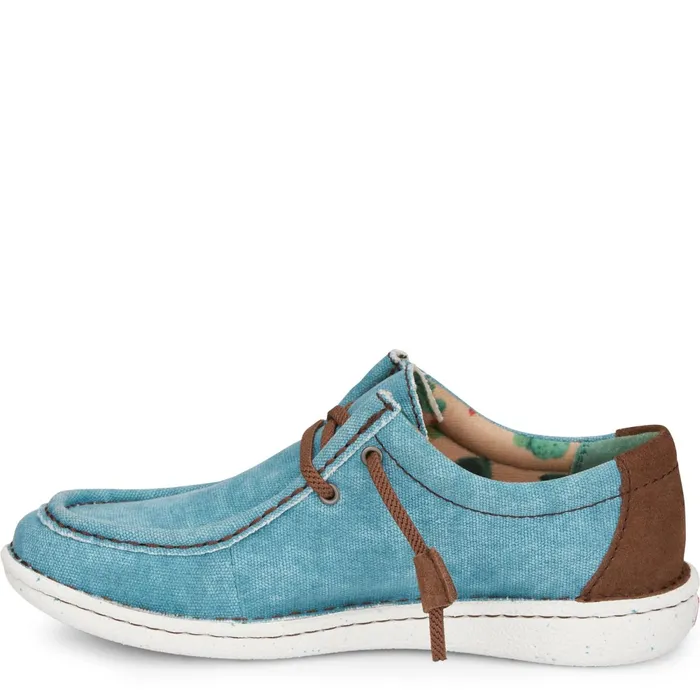 Justin Boots Hazer Turquoise Women Casuals