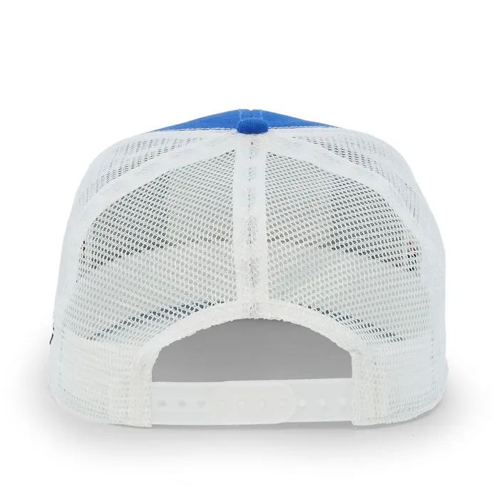 Justin Boots Justin Texas Armadillo Cap Blue White blue Men Hats and Caps