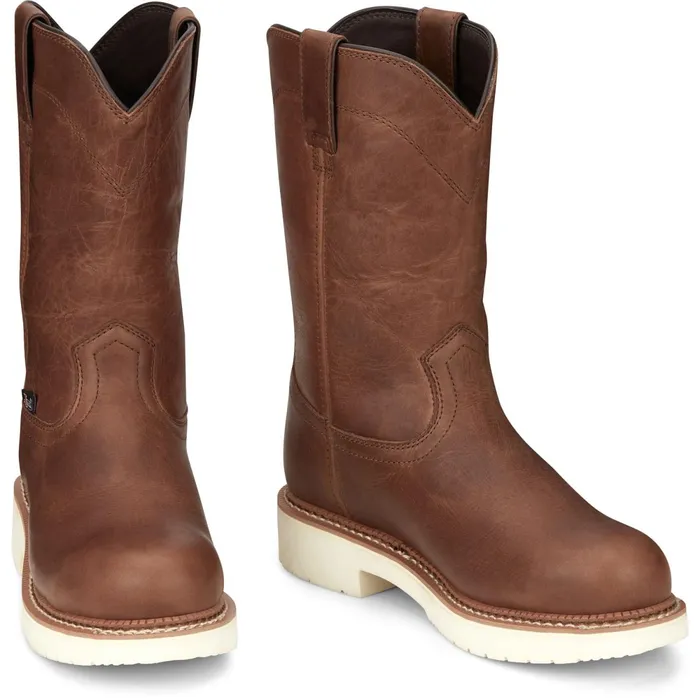 Justin Boots RoundUp 11034 Work Boot Limited Edition Brentwood Brown brown Men Work