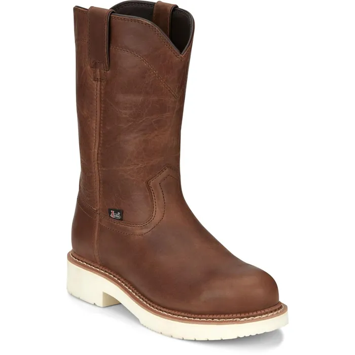 Justin Boots RoundUp 11034 Work Boot Limited Edition Brentwood Brown brown Men Work